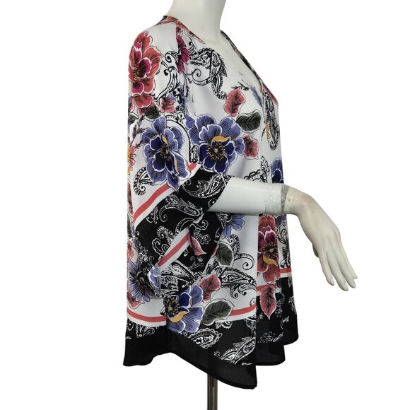 Ruby Rd Women's Tunic Size 2X Floral Colorful Pattern Top Blouse (57) - Picture 2 of 11